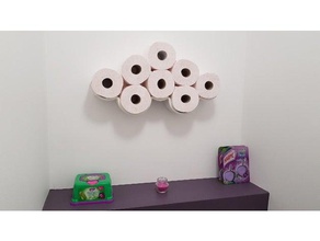 toilet paper storage containers holder 3d print model - Mito3D