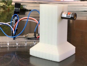 desktop-Ständer 5mw laser diode - Elektronik prototyping 3d print model - Mito3D
