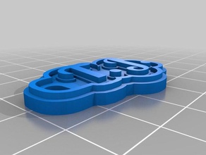 tj-llavero llaveros personalizado 3d print model - Mito3D