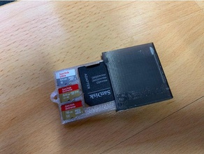 micro sd kart cüzdanı araçlar 3d print model - Mito3D
