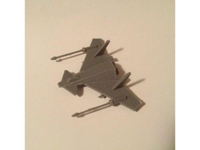 wing commander hornet i veicoli gioco spazio astronave wingcommander 3d print model - Mito3D