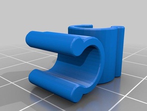 clip cabo da câmera 3d a impressora partes personalizado 3d print model - Mito3D