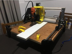 router cnc diy 3d-Drucker cnc-Maschine cnc-Mühle cnc-router solidworks 3d print model - Mito3D