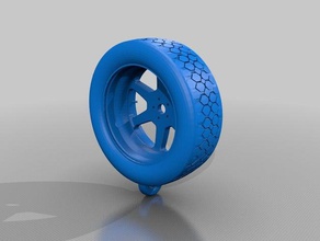 llavero aro auto 3d de la impresora partes 3d print model - Mito3D