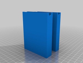 il mio personalizzato scatola di carta ccg magia giocattolo gioco accessori 3d print model - Mito3D