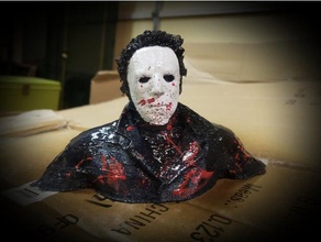 michael myers busto persone 3d print model - Mito3D