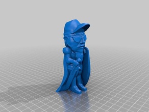 kuntry sir walter layersalot 3d printing kuntry3d printed solid 3d print model - Mito3D
