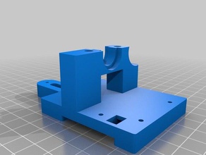 hypercube évolution hotend pince 18mm lj18a3-8-z 3d de l'imprimante pièces 3d print model - Mito3D