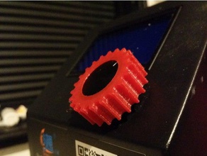 creality 3d cr10 de goma flexible la perilla control un mejor agarre impresora accesorios cr10s cr-10 filamento 3d print model - Mito3D