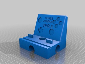 new 3ds xl stand ver5 video games 3d print model - Mito3D