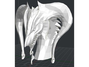 zaltys head creatures 3d print model - Mito3D