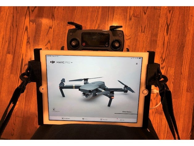 mavic pro soporte del ipad rc los vehículos 3D print model - Mito3D