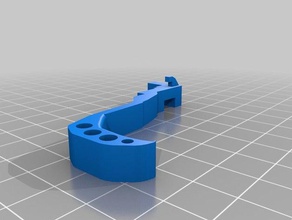 gel blaster deagle reemplazo gatillo los juguetes juegos 3d print model - Mito3D