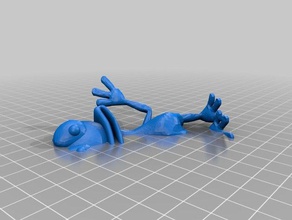 alien Hälfte Skulpturen 3d print model - Mito3D