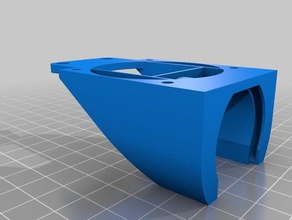 fan duct 3d printer parts 3d print model - Mito3D