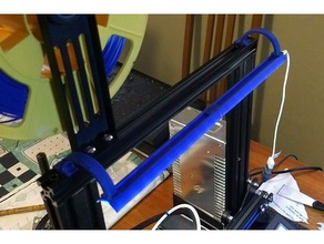 led-strip light ender 3 3d printer accessories ender3 led 3d print model - Mito3D