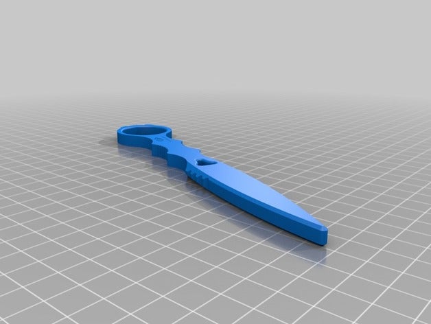 socp coltello airsoft amichevole sport all'aperto 3D print model - Mito3D