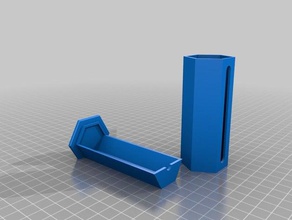 il mio personalizzato parametrico tubo contenitore contenitori 3d print model - Mito3D