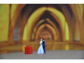 dança de casamento do casal 187 escala h0 pessoas noiva modelo estrada ferro modelos trens em 3d print model - Mito3D