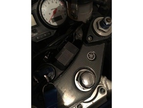 watch-support-yamaha r6 9901 3 d drucken Uhr stehen yamaha bike 3d print model - Mito3D