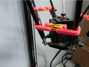 anycubic linear delta rod dampner 3d printer parts vibration 3d print model - Mito3D