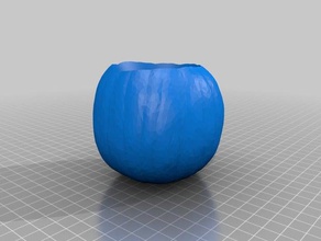 rubiks cube zucca intagliata le scansioni repliche di halloween la jack-o-lantern 3d print model - Mito3D