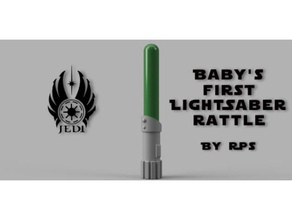babys first lightsaber toys games firt rps 3d print model - Mito3D