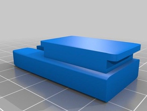 support de câble fixation serrage ménage 3d print model - Mito3D
