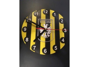 clock vitesse arnhem signs logos diy 3d print model - Mito3D