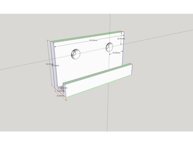 el ipad mini 2 de montaje en pared otros 3D print model - Mito3D