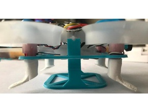 e010 balance optimized neutral weight between front rear diy beebrain beecore beecorev2 blade inductrix brushed quad quadcopter e010s e10 eachine whoop fpv omnibus omnibusf3 frame tiny tinywhoop 3d print model - Mito3D