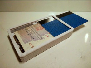 minimal wallet accessories nosupport printinplace simple 3d print model - Mito3D