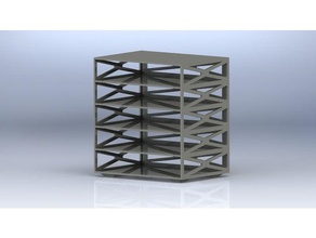 tray parts holder rmx organization 3d print model - Mito3D
