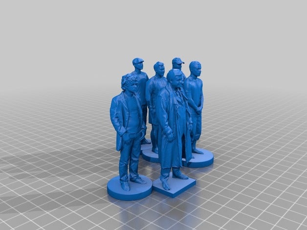 homme 153 154 155 156 157 158 sculptures 3D print model - Mito3D