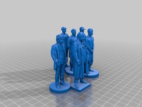 homme 153 154 155 156 157 158 esculturas 3d print model - Mito3D