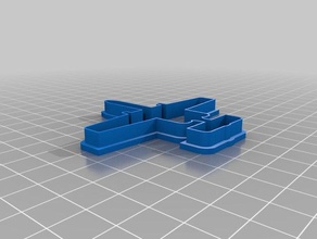 a10 cookiecutter cucina pranzo cookie cutter 3d print model - Mito3D
