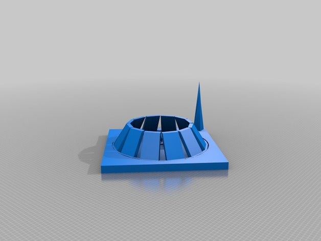 tsitsernakaberd-complesso memoriale sculture 3D print model - Mito3D