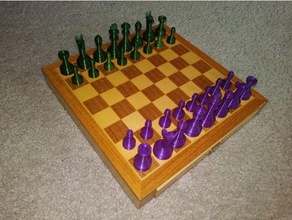 juego de ajedrez-de alpaca caballero 3d print model - Mito3D