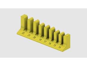 Schlüssel-Satz-organizer tool Inhaber - Boxen Organisation toolbox Toolboxen tools Werkzeug-Halter 3d print model - Mito3D