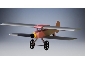 rc çift kanatlı araç mjxf45 uçak 3d print model - Mito3D