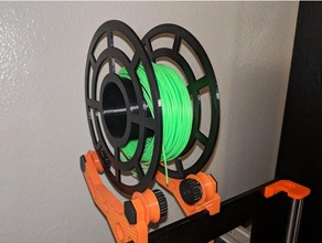 filament sample reel 3d printer accessories spool 3d print model - Mito3D
