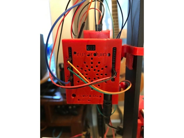 prusarduino fire protection 3d printers accessories alarm arduino case leonardo prusa i3 relay smoke detector 3D print model - Mito3D