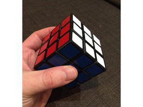 rubiks cube puzzles easy assemble simple 3d print model - Mito3D