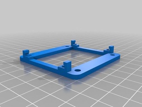 4cm 6cm perf board standoff electronics 3d print model - Mito3D