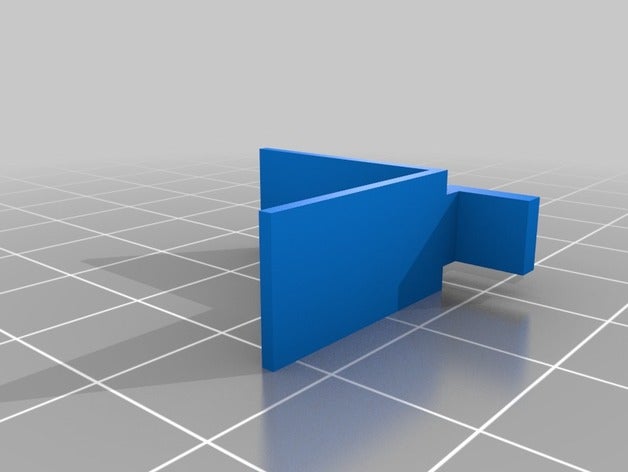 steun glasplaat vitrinekast other shelf support 3D print model - Mito3D