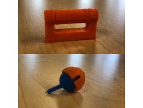 dobradiças brinquedo jogo os acessórios bola junta esférica 3d print model - Mito3D