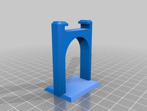 h0 maerklin k-faixa ponte pilar diy escala mrklin modelo de comboios 3d print model - Mito3D
