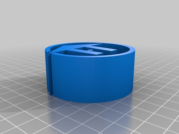 shacknews logo circle 3d printing 3D print model - Mito3D