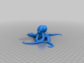 even more cute octopus decor customized 3d print model - Mito3D