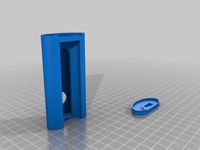 smokesnap arrotondato fissa remix magneti contenitori 3d print model - Mito3D
